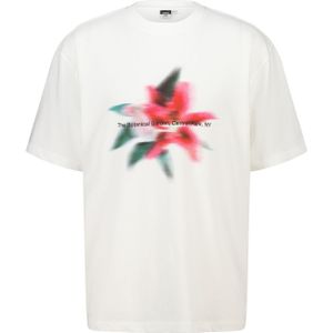 America Today - Evan - Heren T-shirt - Relaxed Fit - Ronde Hals - Floral Artwork