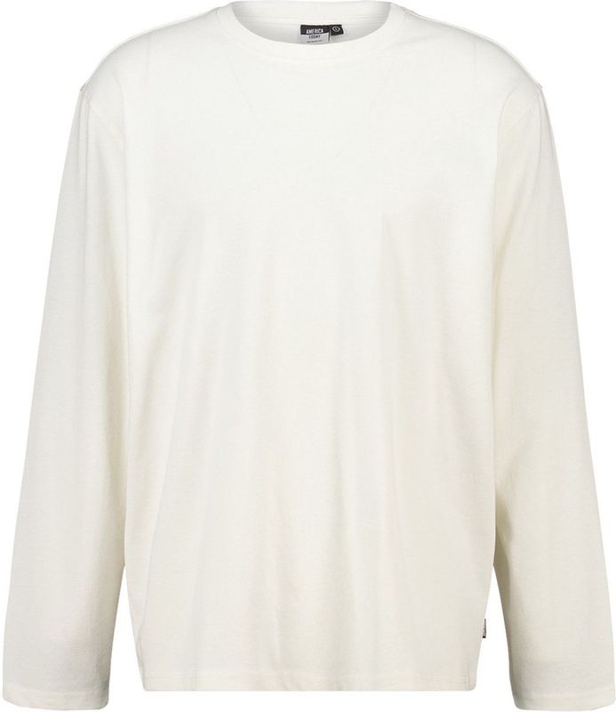 America Today - Luuk - Longsleeve - Relaxed Fit - Effen Kleur