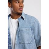 America Today - Izaan - Overhemd - Denim - Korte Mouwen