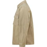 America Today - Hamden - Overshirt - Bruin - Regular Fit - Lange Mouwen