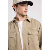 America Today - Hamden - Overshirt - Bruin - Regular Fit - Lange Mouwen