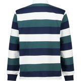 America Today - Gestreepte Polo - Blauw - Poloshirt