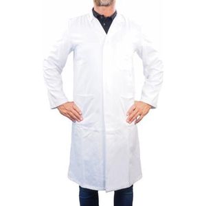 Doktersjas Heren Lange Mouw Maat XL OEKO-TEX standaard 100 gecertificeerd, uitermate geschikt voor professioneel gebruik.