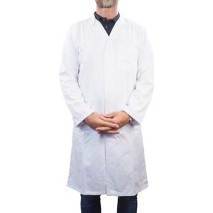 Labjas Laboratoriumjas Heren Maat L OEKO-TEX standaard 100 gecertificeerd, uitermate geschikt voor professioneel gebruik.