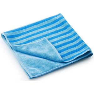 MAUS microvezeldoekjes scrub blauw met speciale borstelkant. 10 stuks