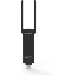 Pix-Link LV-UE02 USB Wi-Fi Extender - 300Mbps - Zwart