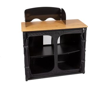 Redwood - Campingkast - Hickory Kookkast - Zwart