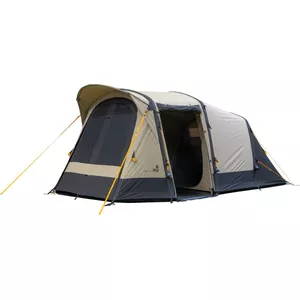 best 5 person tent Goplus 3-5 Camping Tent, Portable Cabin Shelter w/Large Double-Layer Mesh Front Door, Mesh Screen Windows, Carry Bag, Waterproof & Windproof Large Family for Backpacking Hiking Trip : Sports Do not use in Tatonka Tarp 2 Simple accessoire tente de toit Color:Gray Shell Orange Tent