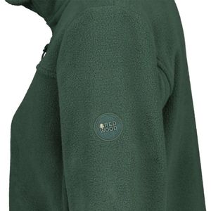 Redwood - Fleecevest - Donkergroen