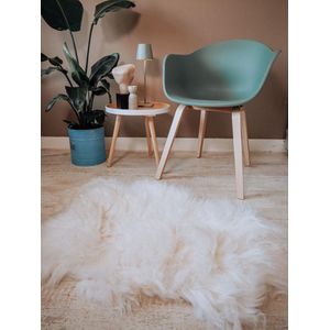 Schapenvacht Wit - IJslands L (105cm) - Schapenvacht.SHOP