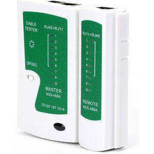 Pro LAN Netwerk Tester Set - RJ45 / RJ11 / CAT5e / Cat6 / UTP / LAN