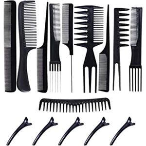 10-delige Professionele Kammen Set - Hoogwaardige Kammen