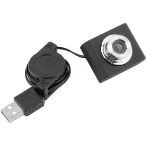 High Definition Mini USB2.0 5 M Retractable Clip Webcam Voor Computer Laptop 5 Megapixels Usb Intrekbare Kabel Webcam