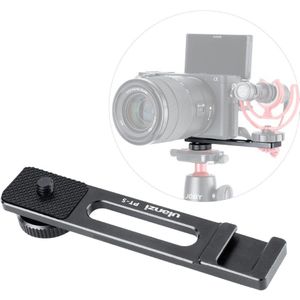 ULANZI PT-5 Vlog Camera Microfoon Beugel Mic Stand W Koud Schoen Mount Adapter voor Canon Nikon Sony DSLR Camera accessoires
