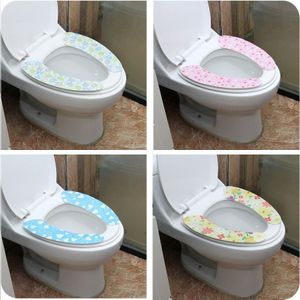 Toiletbril Pad Toilet Seat Cover Zachte Wc Plakken Wasbare Badkamer Warmer Seat Deksel Cover Pad Wc Closestool Sticky Seat mat
