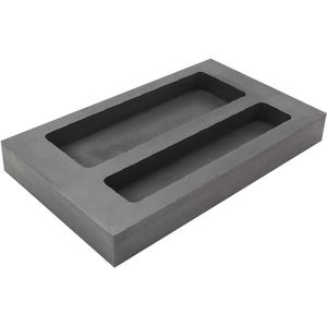 Grote Graphite Casting Baarvorm Voor Goud Zilver Koper Smelten Casting Raffinage Schroot Bar Smeltkroes Tool Onderdelen