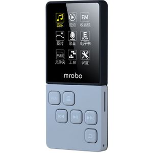 Mrobo HIFI MP3 Speler Ingebouwde Luidsprekers Hoge Geluidskwaliteit MINI Muziekspeler Ondersteuning 64G TF Card FM E-book