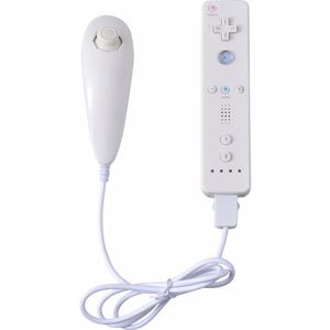 6 kleuren 1 pack Remote Controller Nunchuk Game Controller voor Wii voor Nintendo zonder Motion Plus