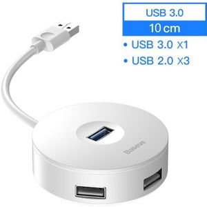 Baseus Usb Hub & Usb C Hub Multi USB3.0 Usb 3.0 Splitter Voor Macbook Pro Air Laptop Computer 4 poorten Meerdere Usb Type C Hub