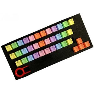 37 Key Computer Accessoire Mechanische Toetsenbord Translucidus Pbt Gaming Keycap Set