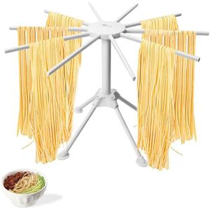 Pasta Droogrek, Inklapbare Noodle Drogen Houder, 10 Armen Spaghetti Droger Stand Voor Verse Zelfgemaakte Pasta Maken