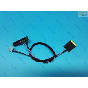 LCD LVDS cable I-PEX 20474-30 p 1ch 6 bit goud schuine voor LP133WX3-TLA2 scherm laptop