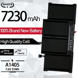 7200Mah A1405 Laptop Batterij Voor Apple Macbook Air 13 &quot;Inch A1377 A1369 A1496 A1466 MD760LL/Een MD761CH/Een Late 7.6V 55Wh