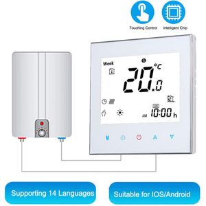 Digitale Water/Gas Boiler Verwarming Thermostaat Met Wifi Connection & Voice Control Energiebesparing Ac 95-240V 5A Touchscreen