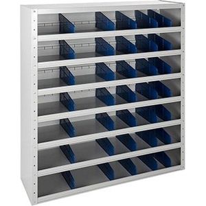 Shelfplaza Metalen Stellingkast Black 200x40x23 Cm In Zwart Met 6 Planken Shelfplaza Metalen Stellingkast Black 200x40x23 Cm In Zwart Met 6 Planken