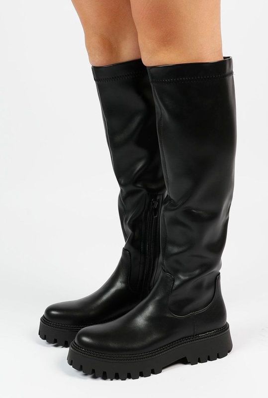 Sacha Chunky Laarzen Zwart