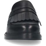Sacha Leren Loafers met Franjes Zwart