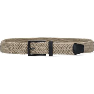 Sacha gevlochten riem beige