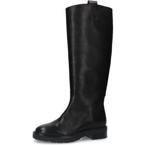 Sacha Leren Laarzen Zwart