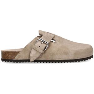 Sacha Suède Clogs Taupe