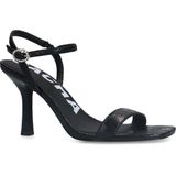 Sacha - Sandalettes - Zwart - Imitatieleer - 8 cm Naaldhak