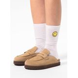 Tamaris - Trotteur - Loafers - Beige - 35 mm Plateau met Blokhak