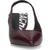 Sacha - Dames - Bordeaux lak slingback pumps - Maat 36