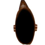 Sacha - Cowboylaarzen - Bruin - Suède - Ritssluiting - Witte Stiksels