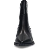 Sacha - Zwarte Enkellaarsjes - Leren - Casual Design