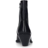 Sacha - Zwarte Enkellaarsjes - Leren - Casual Design