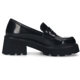 Sacha - Chunky Loafers - Zwart - Leren Schoen