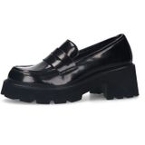 Sacha - Chunky Loafers - Zwart - Leren Schoen