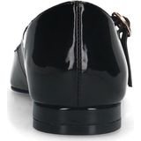 Sacha - Zwarte Ballerina's - Lak - Mary Jane Design