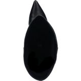 Sacha - Zwarte Leren Laarzen - Stilettohak - 6 cm