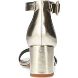 Sacha - Sandalettes - Goud - Imitatieleer - Blokhak 6 cm