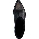 Sacha - Enkellaarsjes - Zwart - Suède - Spitse Neus - Blokhak