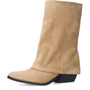Sacha - Cowboylaarzen - Beige - Suède - Dames