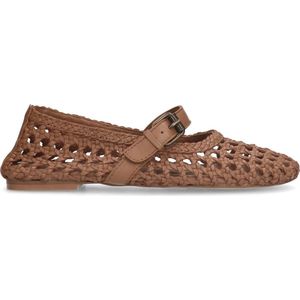 Sacha - Classic Ballerina's - Cognac - Leer