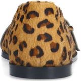 Sacha - Ballerina - Panterprint - Beige/Bruin - Leer