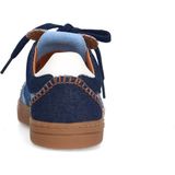 Sacha - Sneakers - Blauw - Suède - Leer